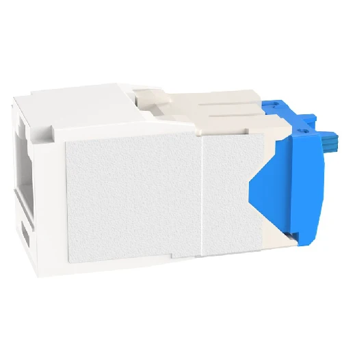 22-26 AWG Mini-Com RJ45 TG Style Cat6A 10Gig UTP Jack Module Lexan CJ6X88TGAW-24 (Pack 24)