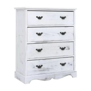 Armoire à tiroirs Blanc 60 x 30 x 75 cm Bois