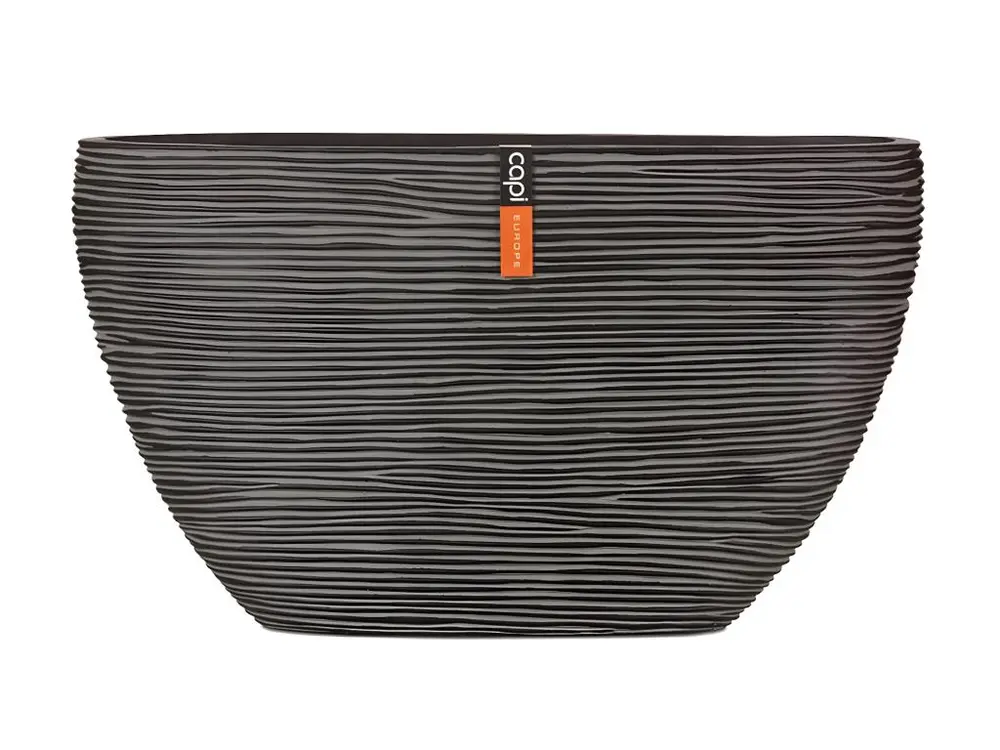 Bac Rib en tissu synthétique Int. bullet 59x14x35 cm noir - choisissez votre hauteur: H 35 cm - couleur: Noir