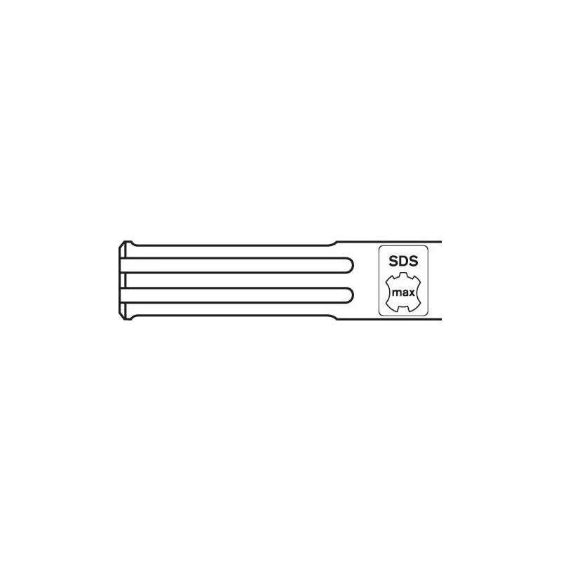 Burin plat BOSCH PRO 2608690141 SDS-Max