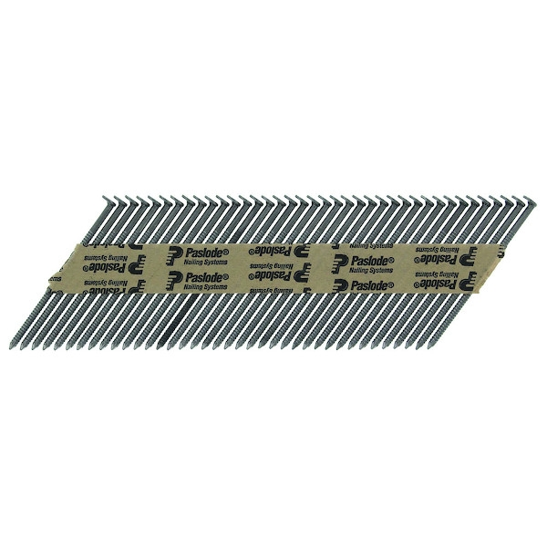 Clous IM90i/Ci cranté galvanisé bande papier 34°- 2,8 x 51 mm - pack de 3750 - PASLODE
