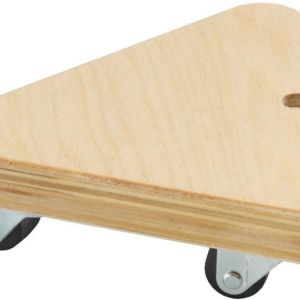 Dörner + Helmer aide au transport Trio Mini contreplaqué multiplex triangulaire avec 3 doubles rouleaux en plastique 20 mm...