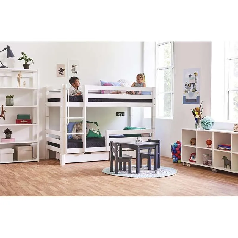 Hoppekids ECO Luxe - Modul til Køjeseng - Flere Størrelser - Hvid