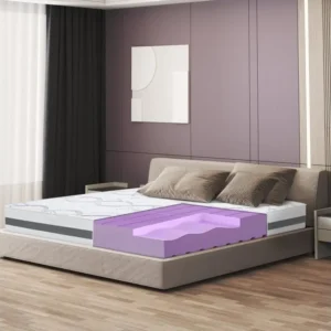 Matelas Élémentaire 90 x 160 à mémoire | Premium Quality | Hauteur 25 cm | Made Italy