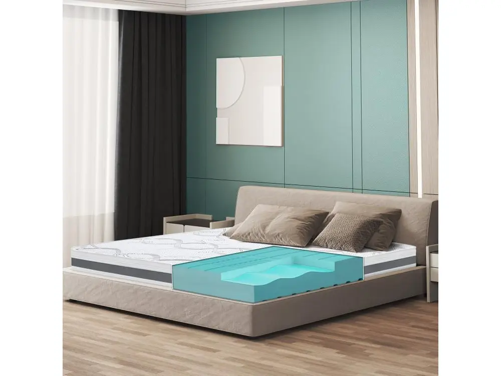 Matelas Simple 90 x 205 à mémoire | Sélect Quality | Hauteur 16 cm | Made Italy