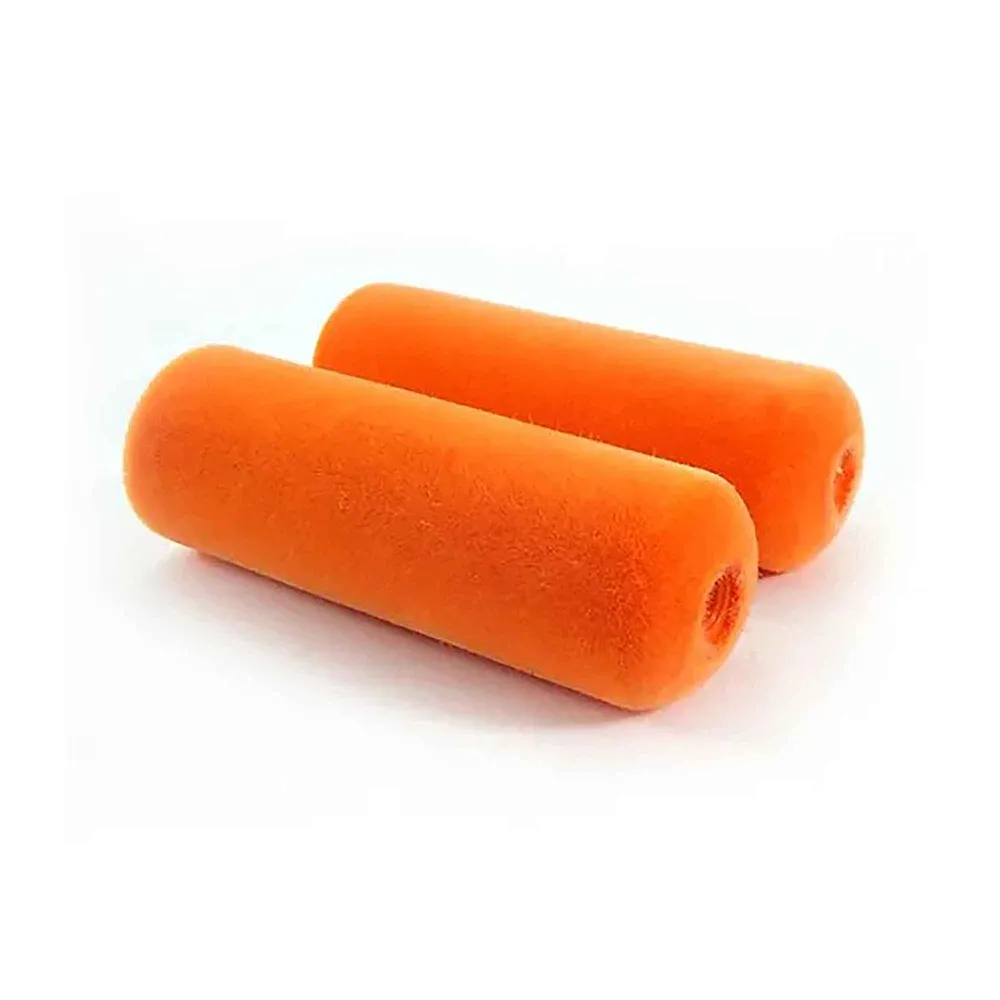 Mini rouleaux à peinture en mousse veloutée, 2 unités