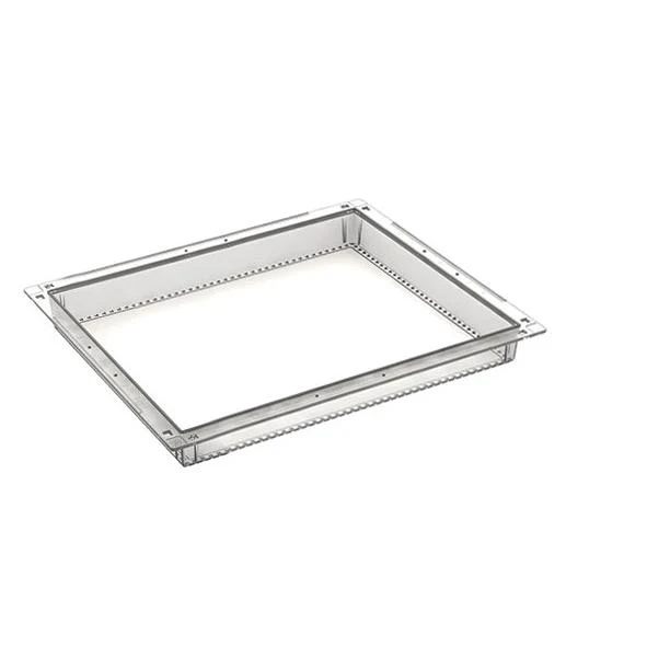Module PC novocal Dimensions divisibles transparentes: 400 x 300 x 50 mm (bxtxh) y compris les arrêts de retrait | Pack (1...