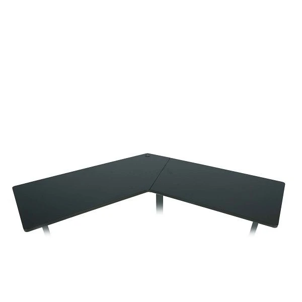 Plateau de table Mendler HWC-D40 pour bureau d'angle plateau de bureau 120° noir 75763 se procurer à bas prix
