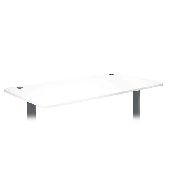 Plateau de table Mendler HWC-D40 pour bureaux plateau de bureau 160x80cm blanc 62769 choisir à bas prix