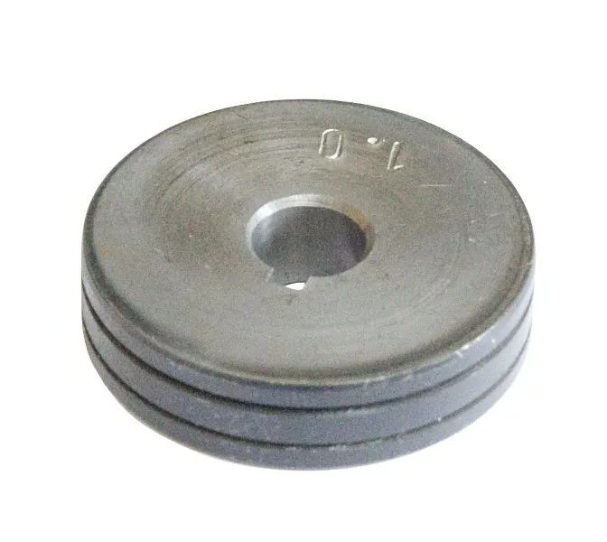 Rouleau d'alimentation ELMAG 10 mm DMS452/450/600 (Ø extérieur 315 mm/Ø intérieur 10 mm largeur 20 mm) pour alumi...