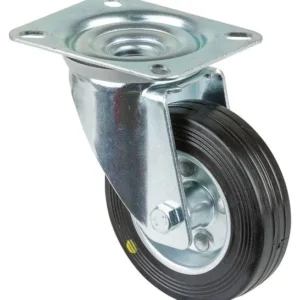 Rouleau de transport BS rollers largeur 30 mm Ø100 mm jusqu'à 100 kg bande de roulement en caoutchouc antistatiqu...