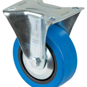 Rouleau de transport BS rollers largeur de roue 26 mm roue Ø 100 mm capacité de charge 140 kg pneus élastiques bleus roule...