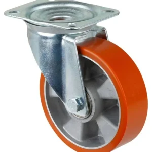 Rouleau de transport BS rollers largeur de roue 50 mm roue Ø 160 mm capacité de charge 300 kg bande de roulement en polyur...