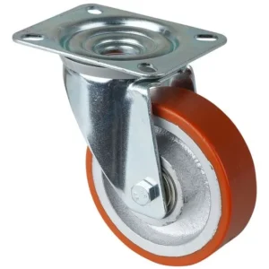 Rouleau de transport BS rollers largeur de roue 30 mm Ø roue 100 mm capacité de charge 125 kg polyuréthane coulé 95 Shore...
