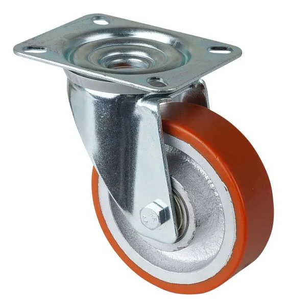 Rouleau de transport BS rollers largeur de roue 30 mm Ø roue 100 mm capacité de charge 125 kg polyuréthane coulé 95 Shore...