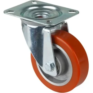 Rouleau de transport BS rollers largeur de roue 30 mm Ø roue 100 mm capacité de charge 125 kg bande de roulement en polyur...