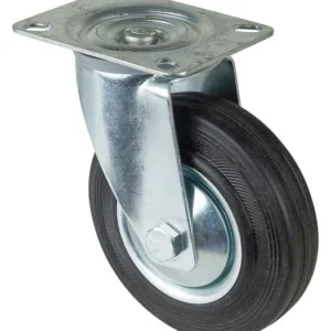 Rouleau de transport BS rollers largeur de roue 37 mm roue Ø 125 mm capacité de charge 100 kg jante en acier roulement à r...