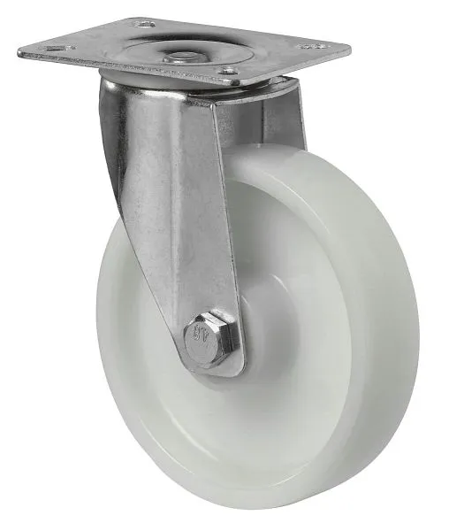 Rouleau de transport BS rollers largeur de roue 45 mm Ø roue 125 mm capacité de charge 300 kg bande de roulement/corps de...