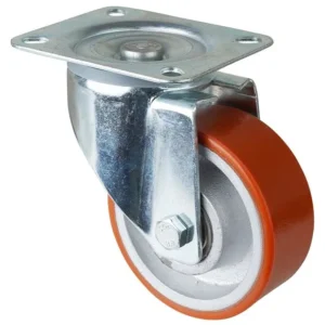 Rouleau de transport BS rollers largeur de roue 40 mm Ø roue 125 mm capacité de charge 300 kg polyuréthane coulé 95 Shore...