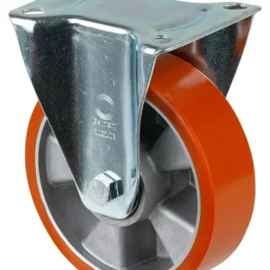 Rouleau de transport BS rollers rouleau fixe largeur de roue 50 mm roue Ø 160 mm capacité de charge 300 kg polyuréthane co...