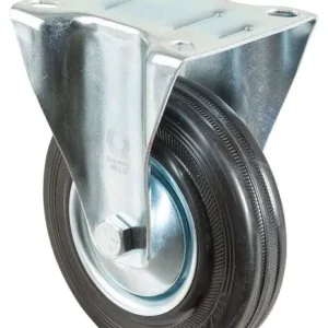 Rouleau de transport BS rollers rouleau fixe largeur de roue 37 mm roue Ø 125 mm capacité de charge 100 kg jante en acier...