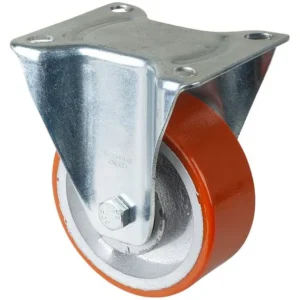 Rouleau de transport BS rollers rouleau fixe largeur de roue 40 mm roue Ø 125 mm capacité de charge 300 kg polyuréthane co...