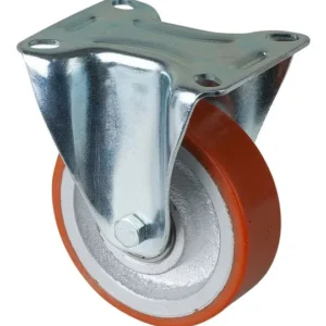 Rouleau de transport BS rollers rouleau fixe largeur de roue 30 mm roue Ø 100 mm capacité de charge 125 kg polyuréthane co...