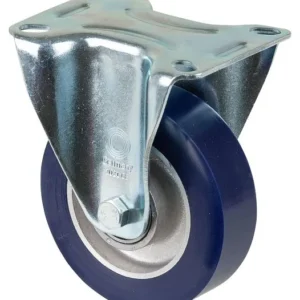Rouleau de transport à rouleaux BS rouleau fixe largeur de roue 40 mm Ø roue 100 mm capacité de charge 150 kg polyuréthane...