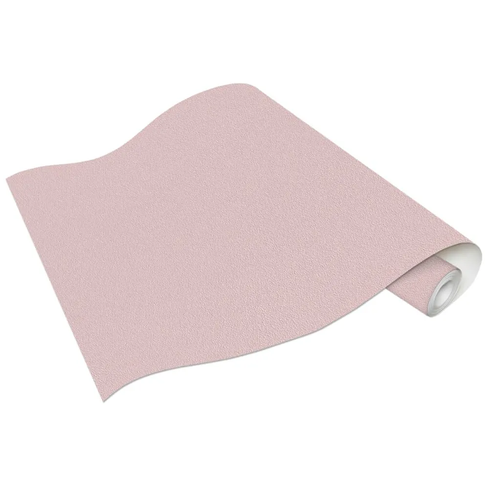 Rouleaux de papier peint Non tissé 4 pcs Rose chatoyant uni