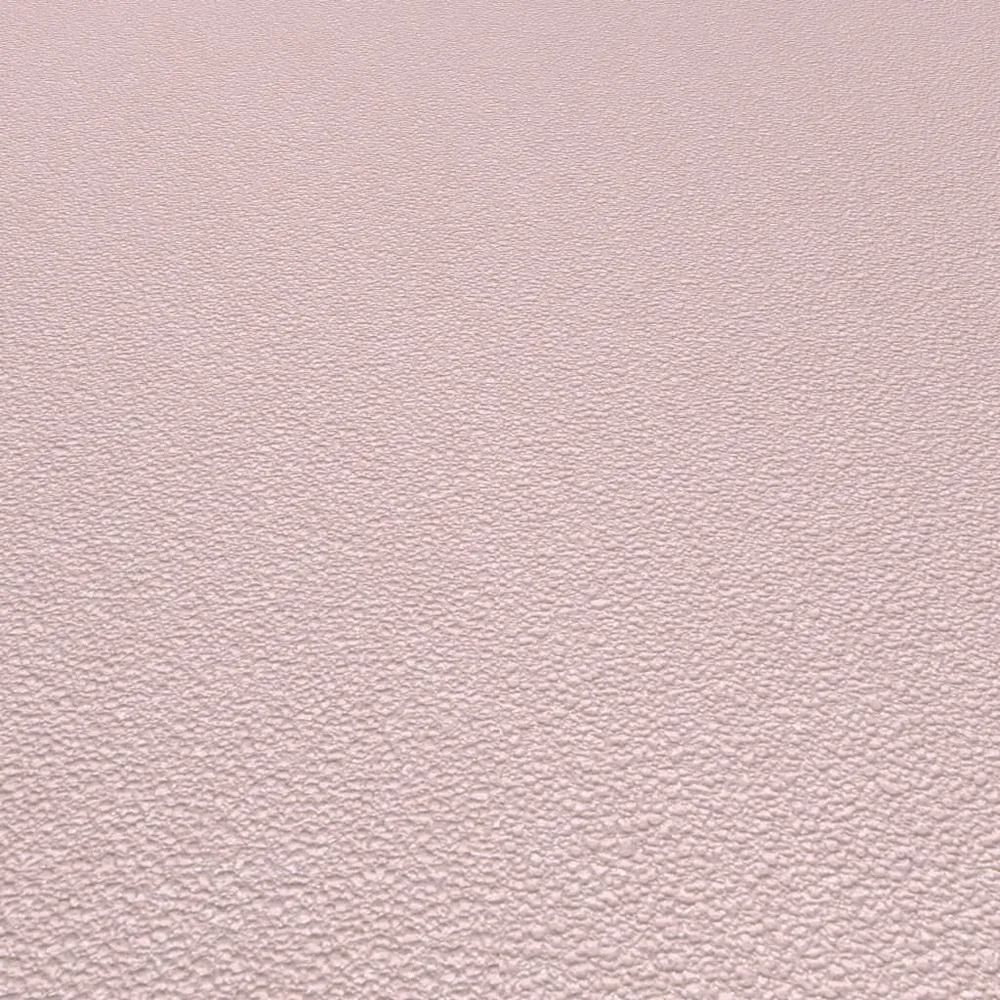 Rouleaux de papier peint Non tissé 4 pcs Rose chatoyant uni