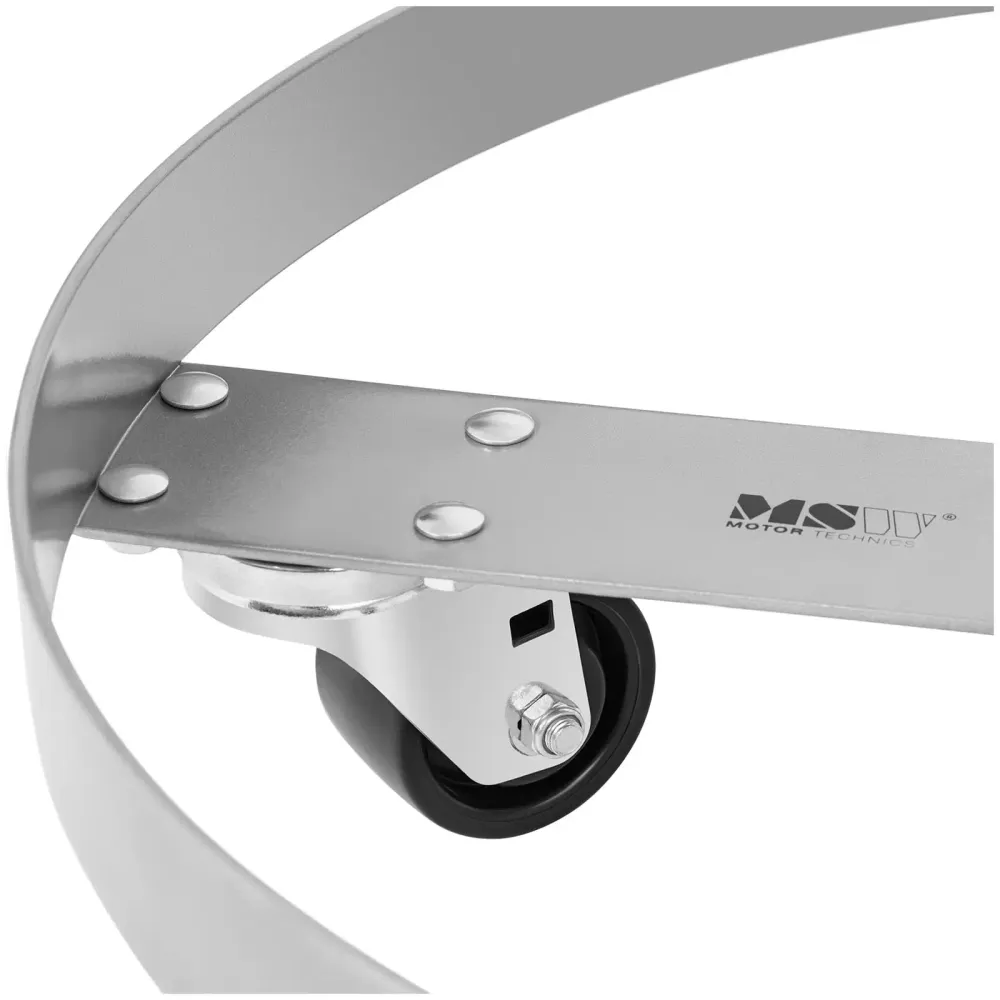Rouleur chariot de transport porte-fût diamètre 60 cm 300 kg acier gris 14_0009860