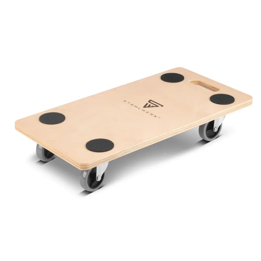 STEALWROWN TROLY TRS-2550 ST avec une capacité de charge de 250 kg et des rouleaux de direction caoutchoutés 58 x 29 cm Ca...