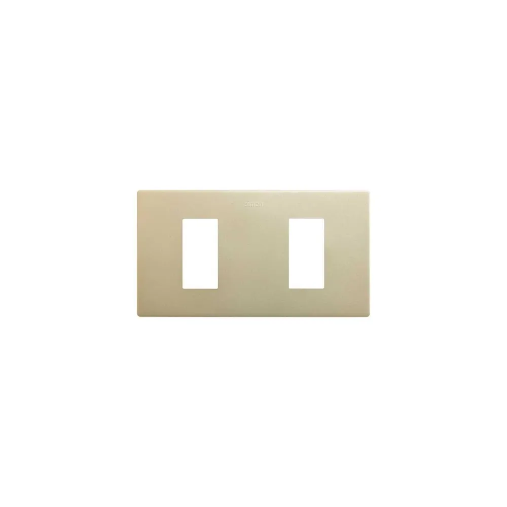 Support deux modules design épuré fonctionne avec SIMON 270 modèle 27101620