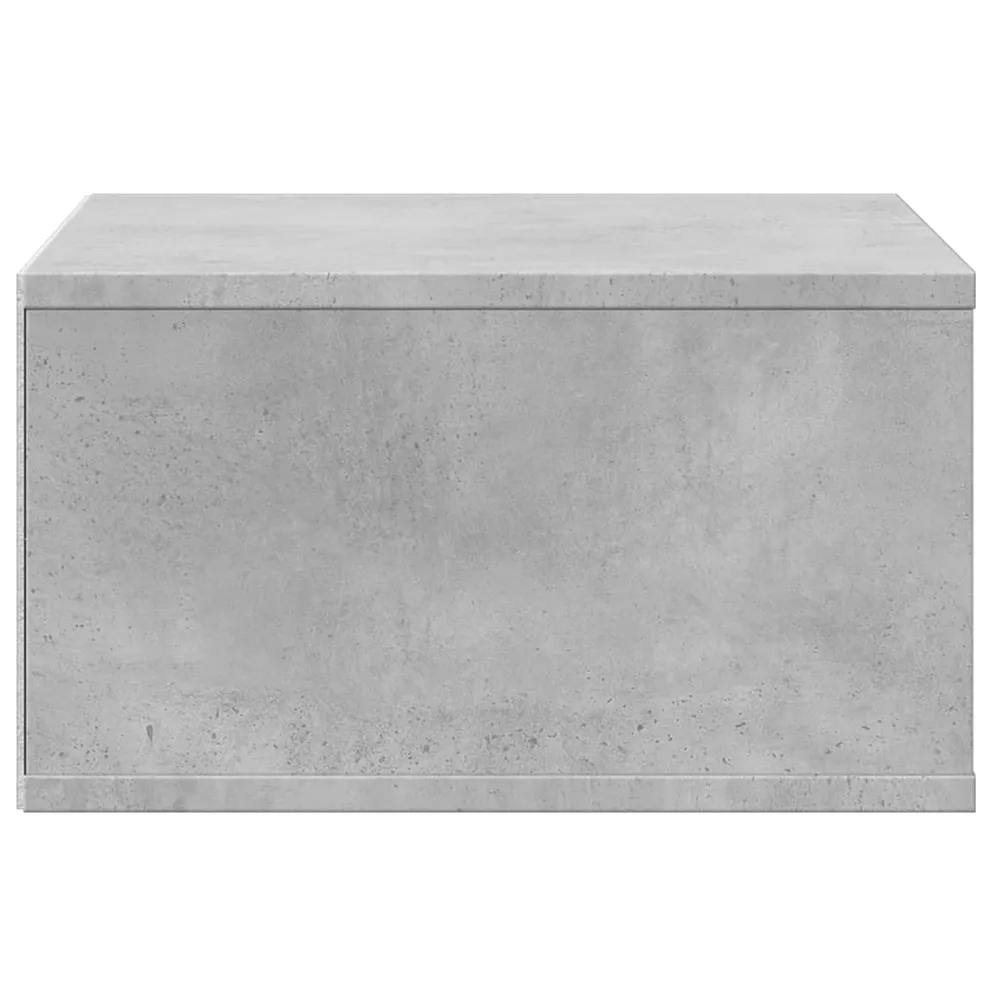 Support d'imprimante table meuble bureau 49 x 40 x 22,5 cm bois d'ingénierie gris 02_0044738