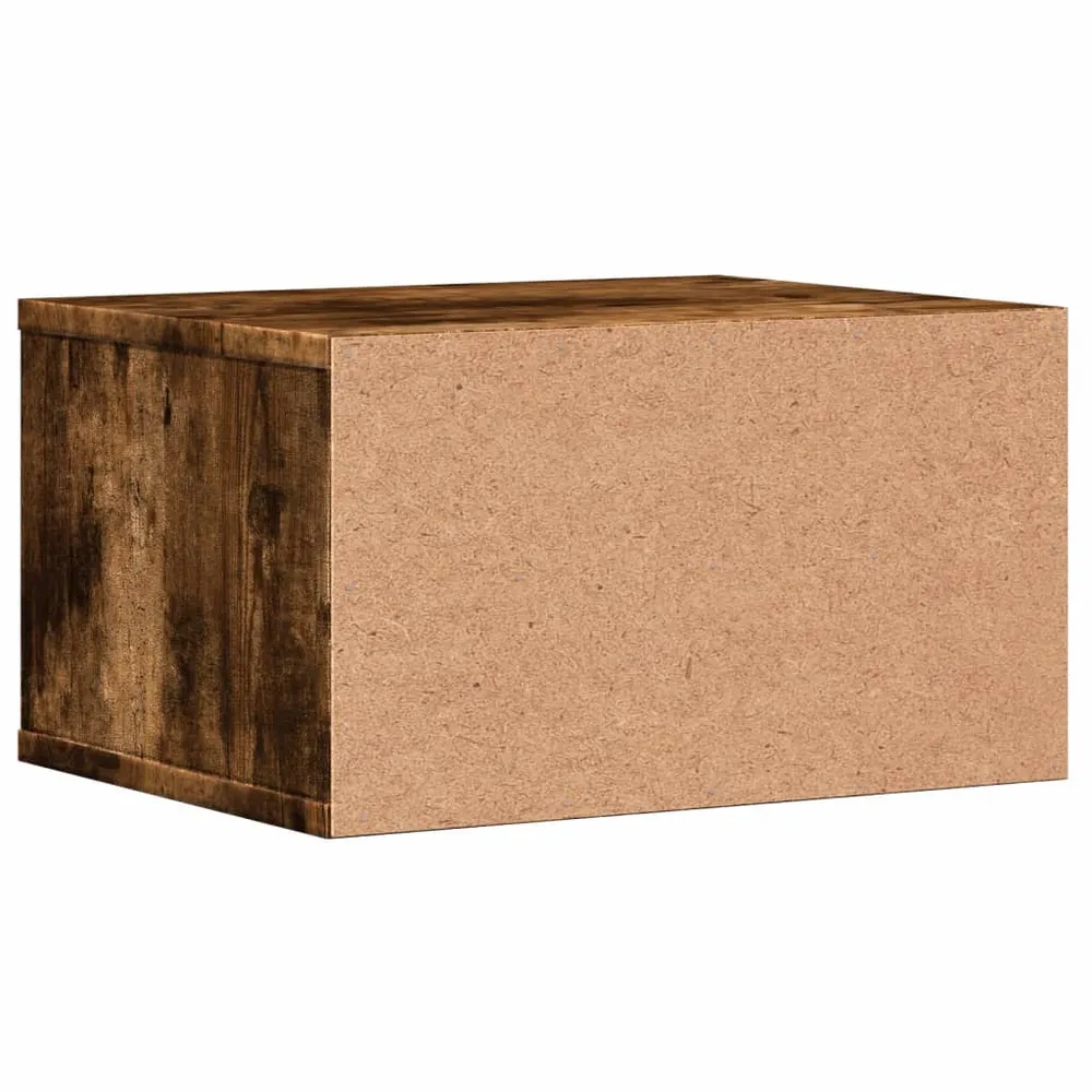 Support d'imprimante table meuble bureau 40 x 32 x 22,5 cm bois d'ingénierie marron 02_0044729