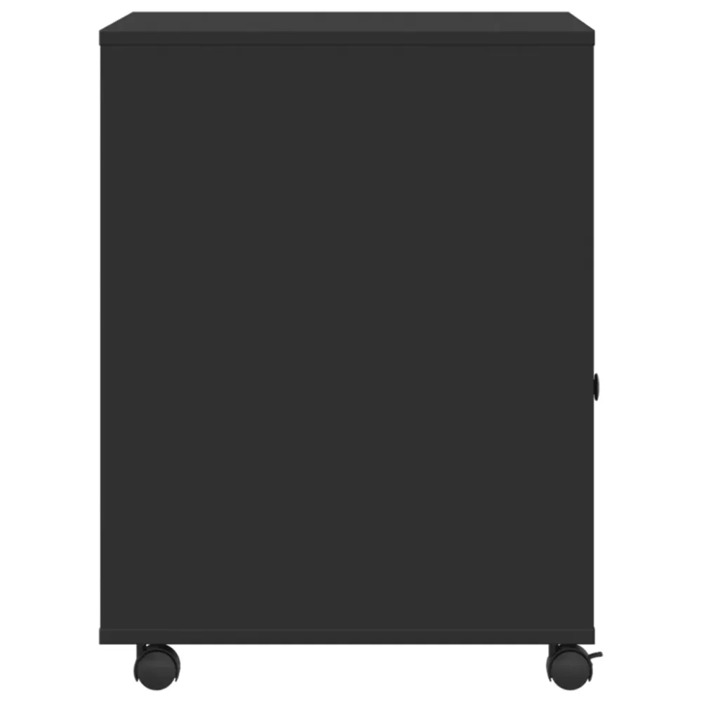 Support d'imprimante table meuble bureau avec roulettes 60 x 50 x 67 cm noir 02_0044765