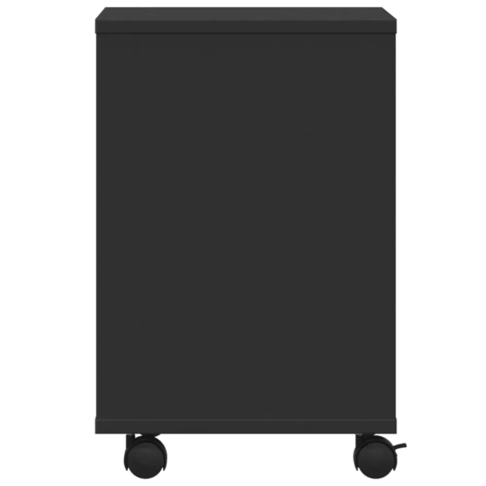 Support d'imprimante table meuble bureau avec roulettes 41 x 32 x 48 cm noir 02_0044750