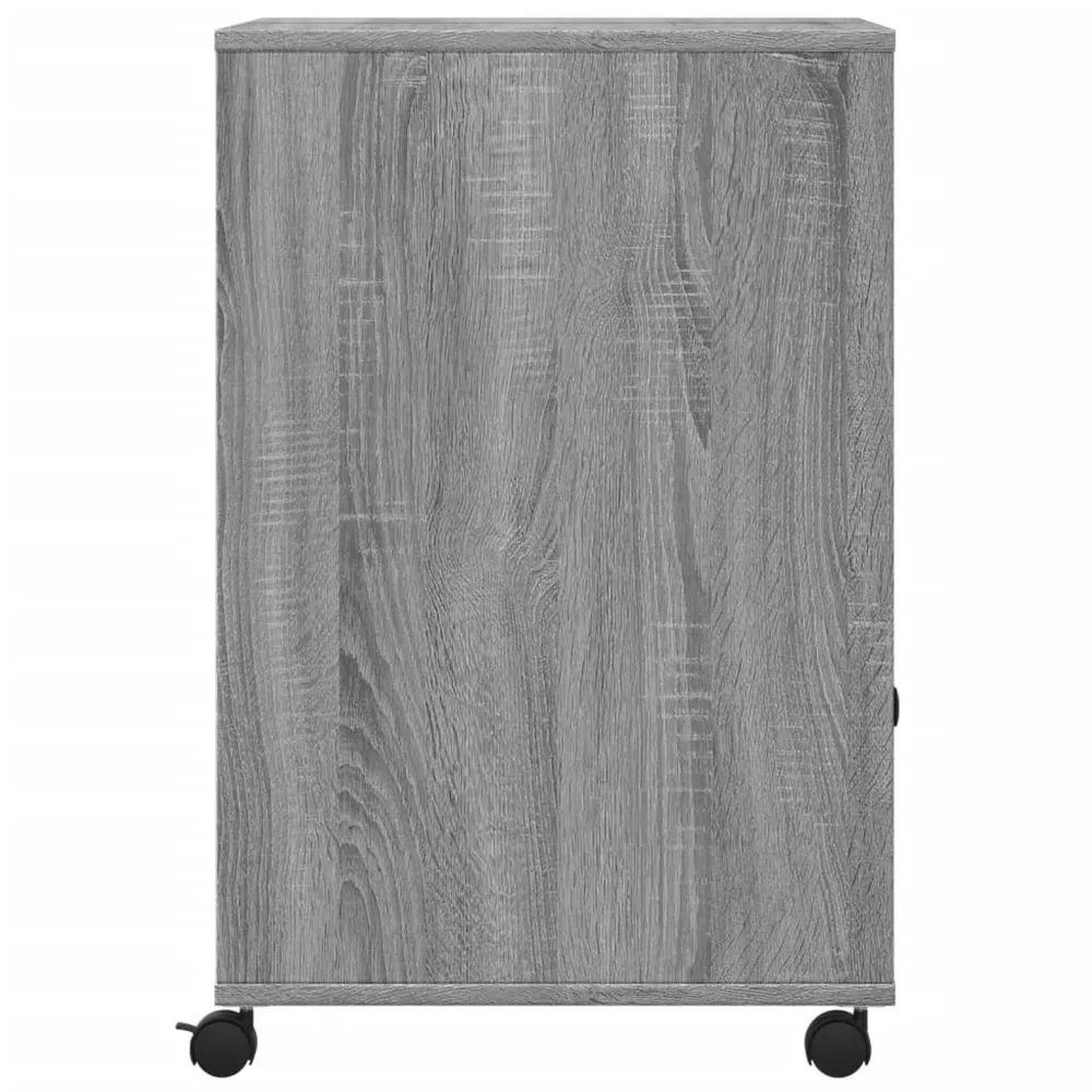Support d'imprimante table meuble bureau avec roulettes sonoma 60 x 48 x 74 cm gris 02_0044773