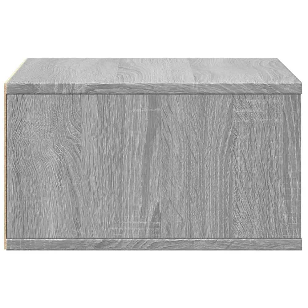 Support d'imprimante table meuble bureau sonoma 49 x 40 x 22,5cm bois d'ingénierie gris 02_0044783