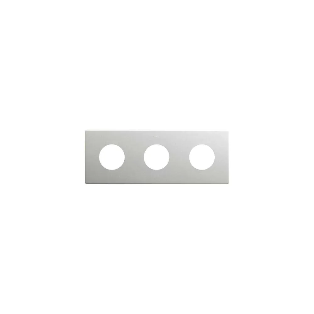 Support 3 Modules Design Minimal pour Connecteur Schuko CLEAN SIMON 270 27110630