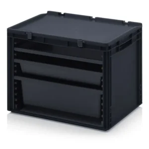 Système entier de bacs à tiroirs Auer ESD 1 x bac équipé de: 1 x SB.H 1 x W24-t 1 x W84-t 1 x W172-t en version ESD ESD SB...