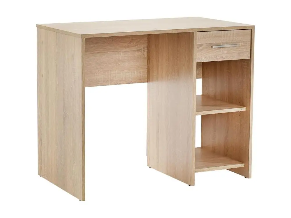 Table de bureau 1 tiroir avec étagères 74x90x51 Cambrian - Venprodin