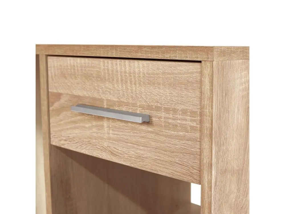 Table de bureau 1 tiroir avec étagères 74x90x51 Cambrian - Venprodin