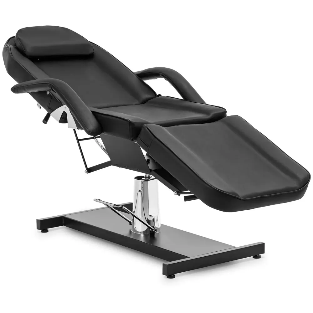 Fauteuil esthétique avec accoudoirs 200 kg 180 x 77 x 104 cm noir 14_0008995