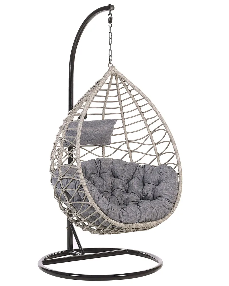 Fauteuil suspendu avec support ARSITA Gris