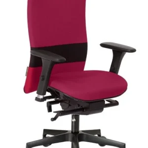 nexxtoffice Vita-Q siège de bureau pivotant avec accoudoirs 3D base en polyamide roulettes dures Calypso V-Q5-MA-HR-KN-Cal...