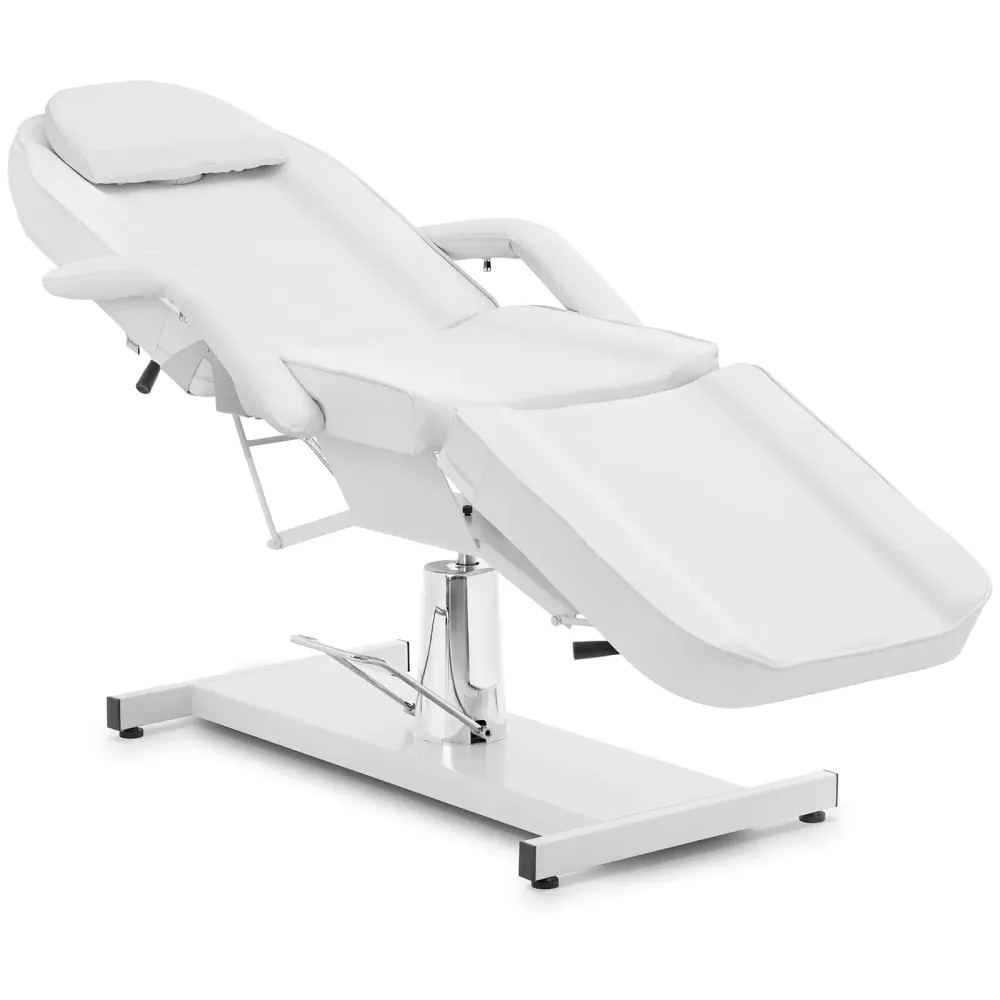 Système de suspension Fauteuil esthétique 200 kg 190 x 66 x 78 cm acier inoxydable blanc 14_0008992