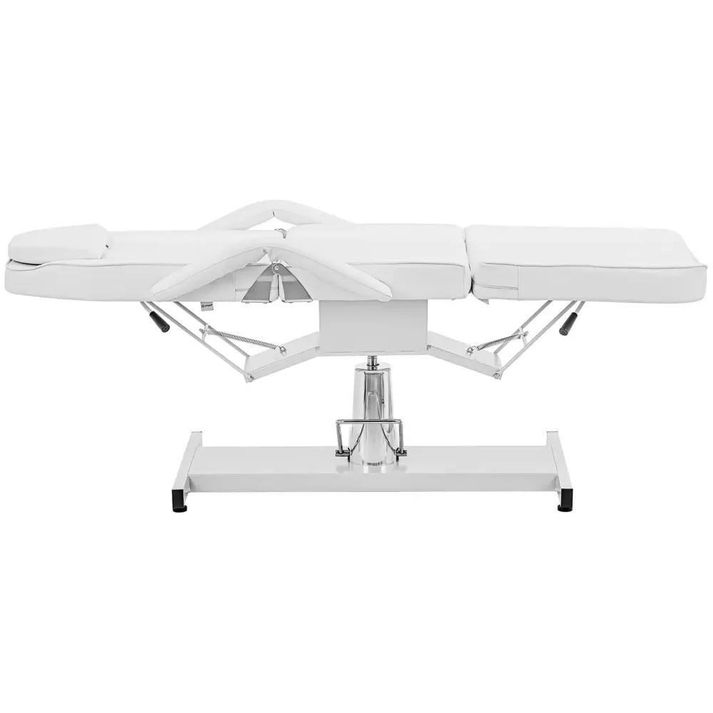 Système de suspension Fauteuil esthétique 200 kg 190 x 66 x 78 cm acier inoxydable blanc 14_0008992