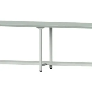 Bancs de travail ANKE table de travail exemple 191 2800 x 800 x 890 mm RAL 7035 ZBP 40 mm 401.461 magasiner à bas prix