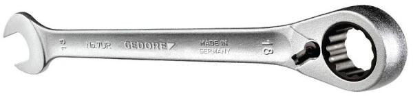 Majeur à fourche GEDORE avec cliquet annulaire réversible côté anneau coudé 13° 10 mm 2297272 acheter à bas prix